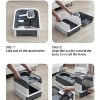 LunaLulinlk Large enclosed litter box with drawer and top outlet - 3 of 4