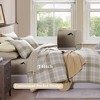 BAGOKIE Comforter Set Plaid Bedding Set 5/7 Pieces with sheets, Pillowcase & Sham - 2 of 4