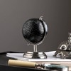 TopComfy Decorative Object Tabletop Globe on Aluminium Base for Elegant Home Office Decor, Gold, 3.5"*3"*6" - 2 of 4