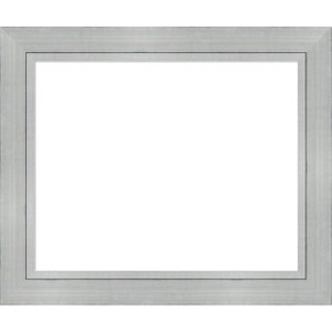 Amanti Art Romano Silver Framed Dry Erase Magnetic Board - 1 of 4