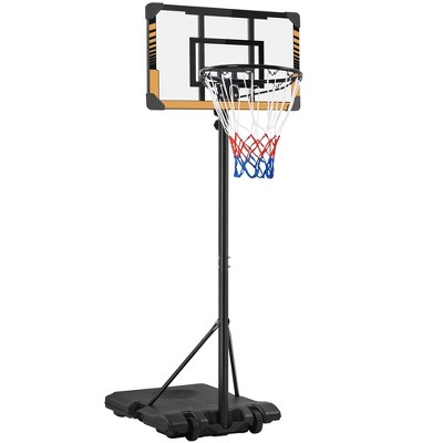 Yaheetech 28″ Portable Basketball Hoop For Indoors Outdoors Brown : Target