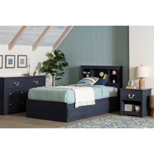 South Shore Aviron 6 Drawer Double Kids' Dresser Blueberry - 1 of 4