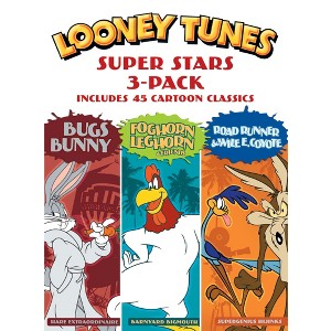 Looney Tunes Super Stars 3-Pack: Bugs Bunny/Foghorn Leghorn & Friends/Road Runner & Wile E. Coyote (DVD) - 1 of 1