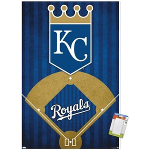Trends International MLB Kansas City Royals - Logo 20 Unframed Wall Poster Prints - 1 of 4