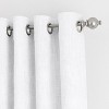 2 Panel Thermal-Insulated 100% Total Blackout Grommet Window Curtains - Becky Cameron (Set of 2) - 3 of 4