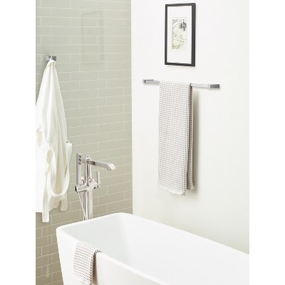 Chrome 24-Inch Wall Mounted Towel Bar