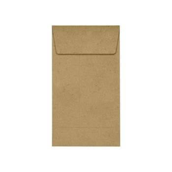 Kraft Coin and Small Parts Envelope, Side Seam, #3, Light Brown - 500 count