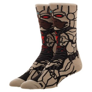 Justice League Cyborg 360 Character Crew Sock - 1 of 2