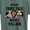 Women's - Disney Villains - Every Fairy Tale Needs A Villain Short Sleeve Graphic T-Shirt - 2 of 4