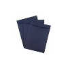 JAM Paper Open End Catalog Envelope 9" x 12" Navy Blue 50/Pack (51287431I) - 3 of 4
