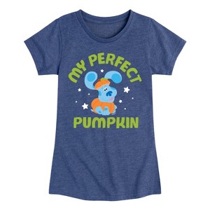 Girls' - Blue's Clues & You! - Mommy's Perfect Pumpkin Fitted Short Sleeve Graphic T-Shirt - 1 of 4