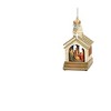 Roman 12" Brown and Red LED Lighted Musical Nativity Scene Christmas Ornament - 2 of 2