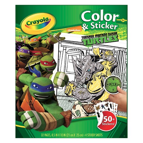 72 Top Crayola Giant Coloring Pages Teenage Mutant Ninja Turtles , Free HD Download