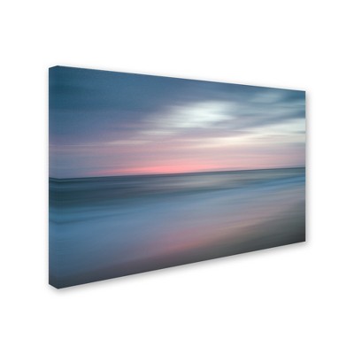 Trademark Fine Art -pipa Fine Art 'the Colors Of Evening On The Beach ...