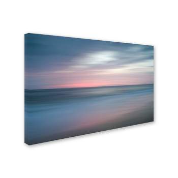Trademark Fine Art -PIPA Fine Art 'The Colors of Evening on the Beach' Canvas Art