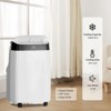 10000 BTU Portable Air Conditioner Up to 450 Sq.Ft, 3-In-1 AC Unit with Cool/Fan/Dehumidifier,Wheels/Remote Control/Window Kit - 3 of 4