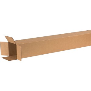 Partners Brand 6" x 6" x 72" Shipping Boxes 32 ECT Brown 15/Bundle (6672) - 1 of 1