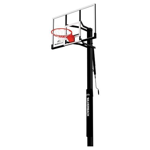 silverback wall mounted basketball hoop