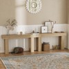63" Long Slim Console Table, Farmhouse Wood Entryway Table for Hallway, Living Room, Behind Sofa, Industrial Accent Table for Modern and Rustic Décor - 4 of 4