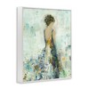 Stupell Industries Abstract Woman Floral Dress Framed Giclee Art - 2 of 4