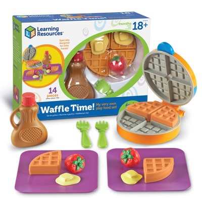 Learning Resources New Sprouts Waffle Time, 14 Piece Set, Ages 18 mos+