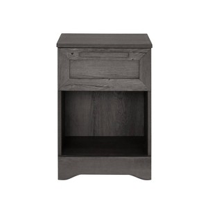 Christopher Knight Home Danbury Rustic Nightstand with Drawer Gray Maple - 1 of 4