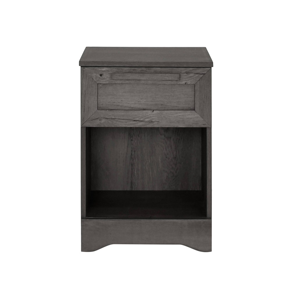 Christopher Knight Home Danbury Rustic Nightstand with Drawer Gray Maple