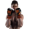 Amber Fight Gear Toughtek Hook & Loop Gloves – Durable, secure & versatile for boxing, kickboxing, Muay Thai & MMA. Ideal for men, women & kids. - 2 of 4