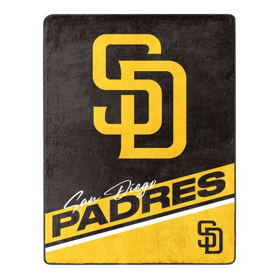 MLB San Diego Padres 46&#34;x60&#34; Spirited Silk Touch Throw Blanket_1