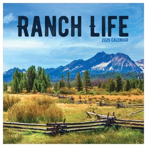 TF Publishing 2025 Wall Calendar 12"x12" Ranch Life - 1 of 4