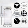 Nevlers Airtight Spice Jars - 4 oz Glass Jars with Metal Lids (24pk) - 3 of 4