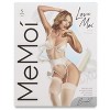 Memoi Women's White Bette Swiss Dot Thong-Style Bodysuit - 4 of 4