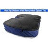 5 Star Super Deals Ergonomic Memory Foam Seat Cushion w/ Fleece Top, Non Slip Bottom, & Travel Friendly Carrying Handle - 3 of 4