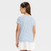 Girls' Short Sleeve Classic Fit T-Shirt - Cat & Jack™ - 2 of 3