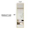 ALEXOUN Full Length Large Floor Mirror with Aluminium Frame for Door Bedroom Bathroom Living Room - 3 of 4