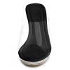 Allegra K Women's Clear Platform Block Heeled Slides Sandals - 2 of 4