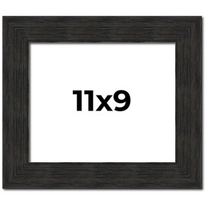PosterPalooza | Photo Size Contemporary Black Frame - UV Acrylic, Foam Board Backing, Hanging Hardware - 1 of 4