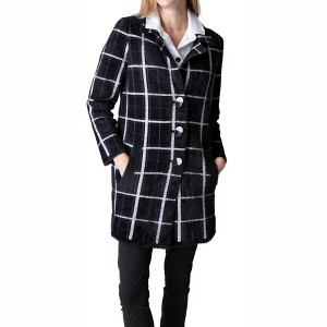 Women's Jacquard Coat - habitat - 1 of 3