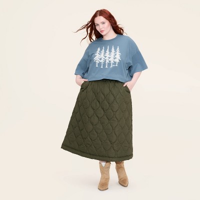 Women's Graphic Print Short Sleeve T-Shirt - Woolrich x Target Blue