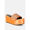 Batanga Diamante & Rhinestone Detail Stylish  Flatforms Women - 2 of 4