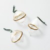 Hinged Glass Christmas Tree Ornament - Hearth & Hand™ with Magnolia - 4 of 4