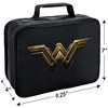Justice League Wonder Woman Logo Insulated Soft Sided Lunch Box - 2 of 4