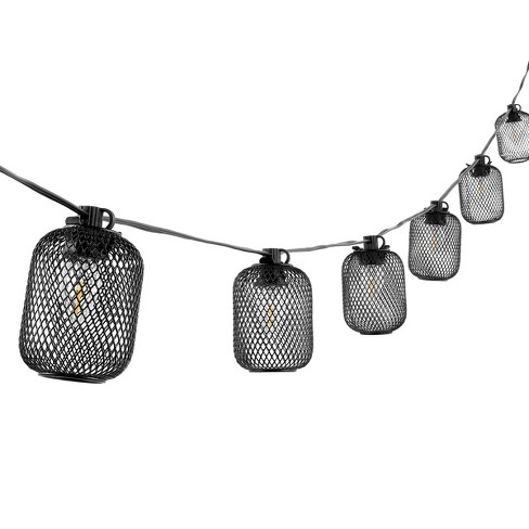 Jepsen Led Outdoor String Ligh - Black - Safavieh.. - image 1 of 4