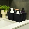 Aoibox Portable Shower Caddy Basket with Compartments, Plastic Divided Cleaning Caddy Organizer Storage Tote with Handle for Bathroom - 4 of 4