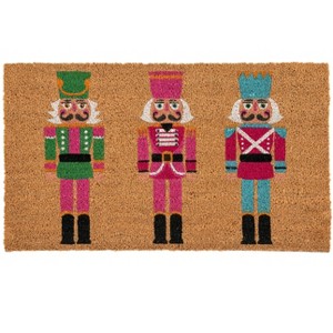 Shiraleah Nutcracker Holiday Doormat - 1 of 2