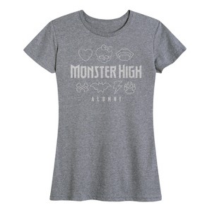 Women's - Monster High - Monster High Short Sleeve Graphic T-Shirt - 1 of 4