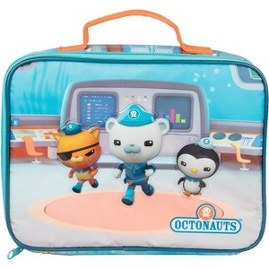 OCTONAUTS Insulated Lunch Sleeve - Reusable Heavy Duty Tote Bag w Mesh Pocket - Rescue Mission - 1 of 4