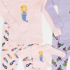 Leveret Girls Cotton Pajamas with Matching Doll Outfit – 2 Pack – Hula & Mermaid - 2 of 4