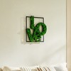 Gulches LOVE Moss Letter Metal Wall Art - Eco-Friendly & Artistic Home Decor - 2 of 4