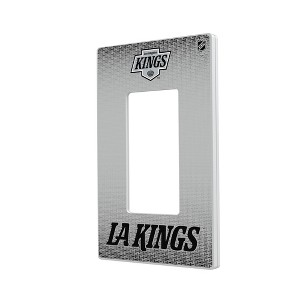 NHL Western Conference Teams Linen Hidden-Screw Light Switch Plate for Single Rocker - 1 of 4
